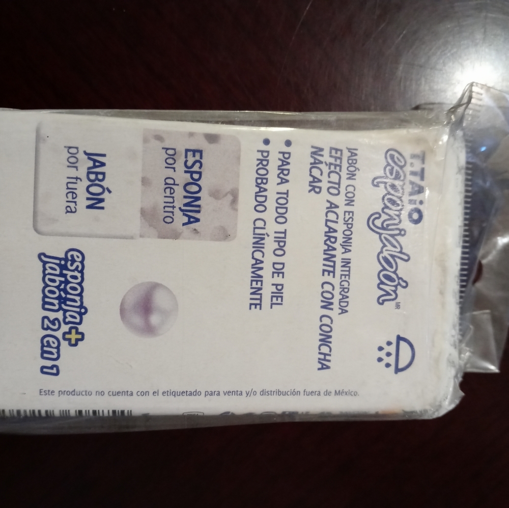 Esponjabon Aclarante con Concha Nacar